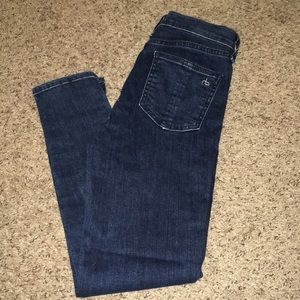 rag & bone Denim 10 in Capri w/ slit
